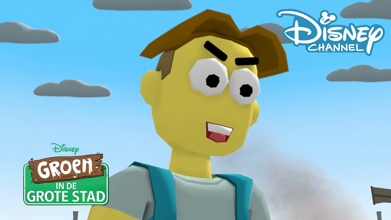 Groen in de Grote Stad | De Fantasiewereld van Vader Groen | Disney Channel NL