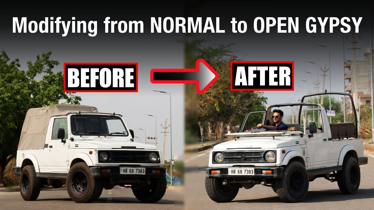 How to Modify Gypsy into OPEN GYPSY | Landy Gypsy | DIY | Explained