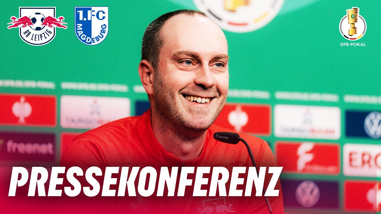 Rotation im Pokal? | PK vor RB Leipzig - 1. FC Magdeburg mit Ole Werner |&nbsp;DFB-Pokal Achtelfinale