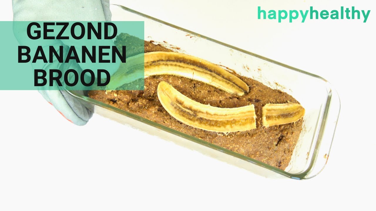 Gezond Bananenbrood (Suikervrij & Vezelrijk)