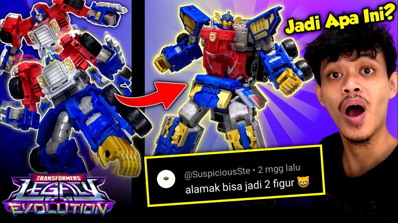 TERNYATA GINI Mainan Optimus Prime Seharga 2 Juta Pas Digabungin Sama Trailernya!