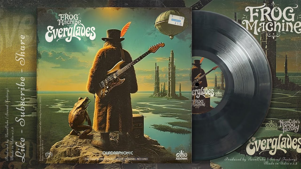 Frog Machine – Everglades [Full Album] (70s Prog Rock / Progressive Rock)
