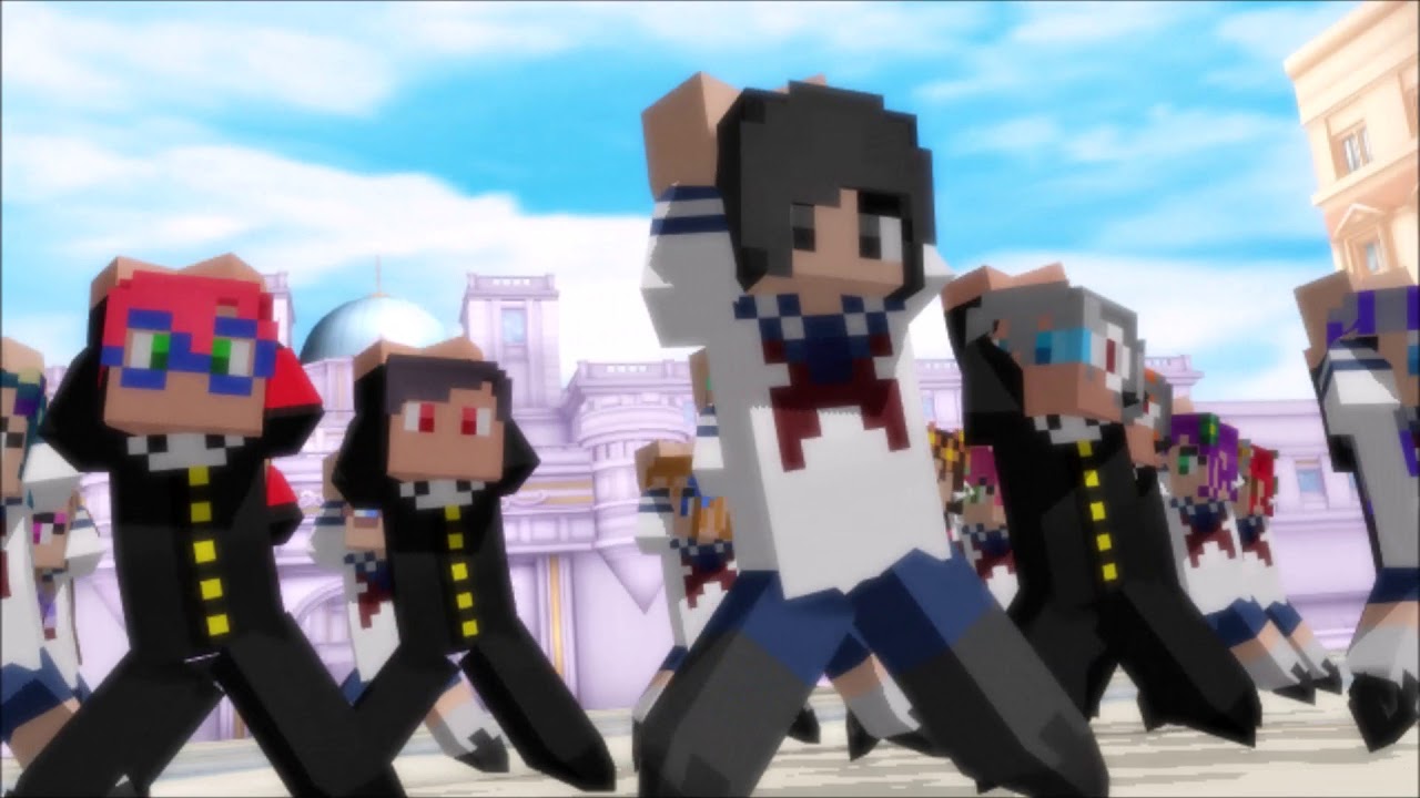 [MMD] Timber Minecraft