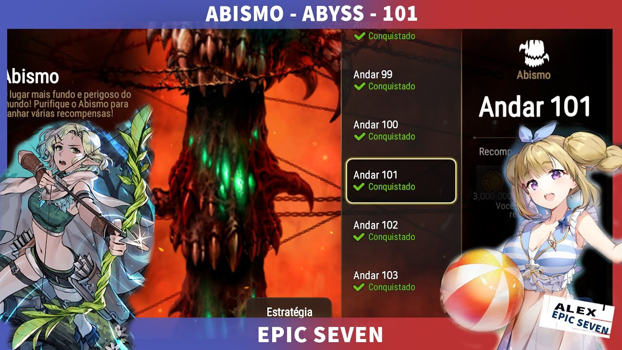 ABISMO 101 - EPIC SEVEN - ABYSS FLOOR 101 - FREE TO PLAY