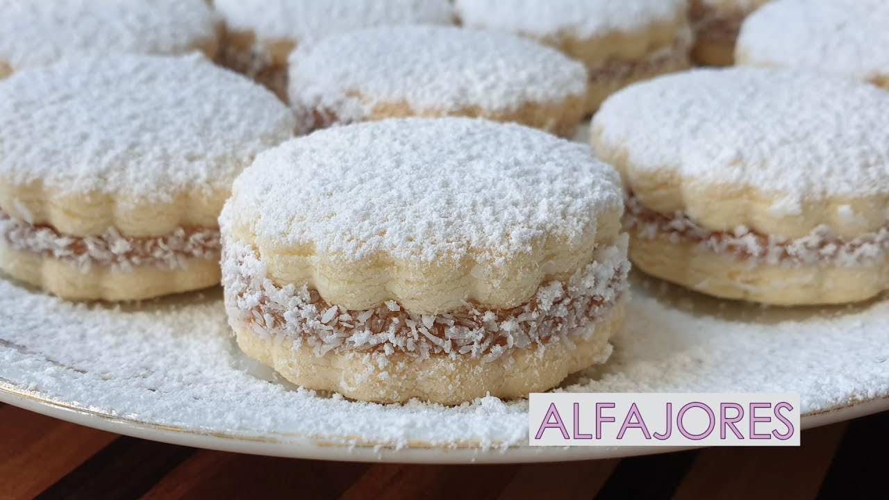 Alfajores de maicena - deliciosos - paso a paso
