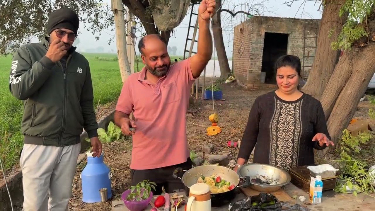 Making Tandoori Soya Chaap at Outdoor 😍🤤 | Maza aa gya kha ke 