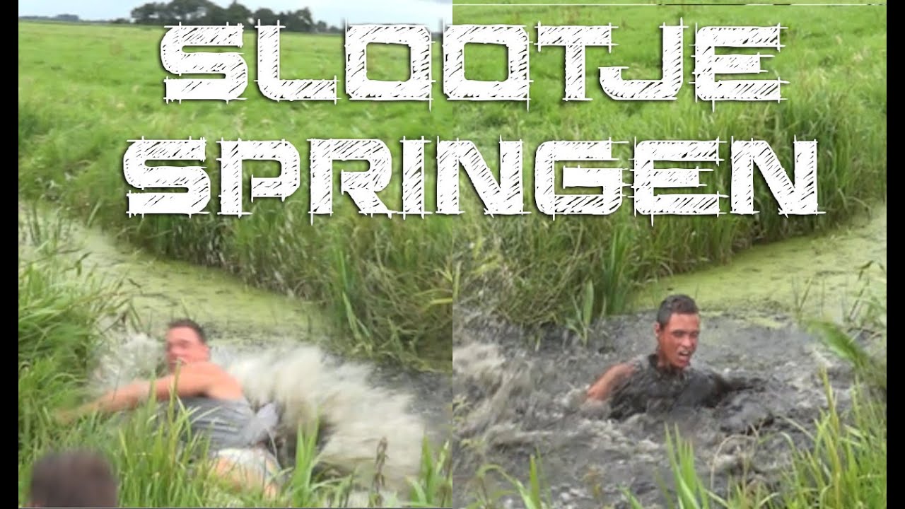 10 x Ronddraaien en slootje springen (Challenge)