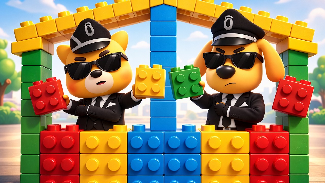 Block Park Adventure | Useful Story | Sheriff Labrador | Coffin Dance Song (Cover) | Tupe Tupe