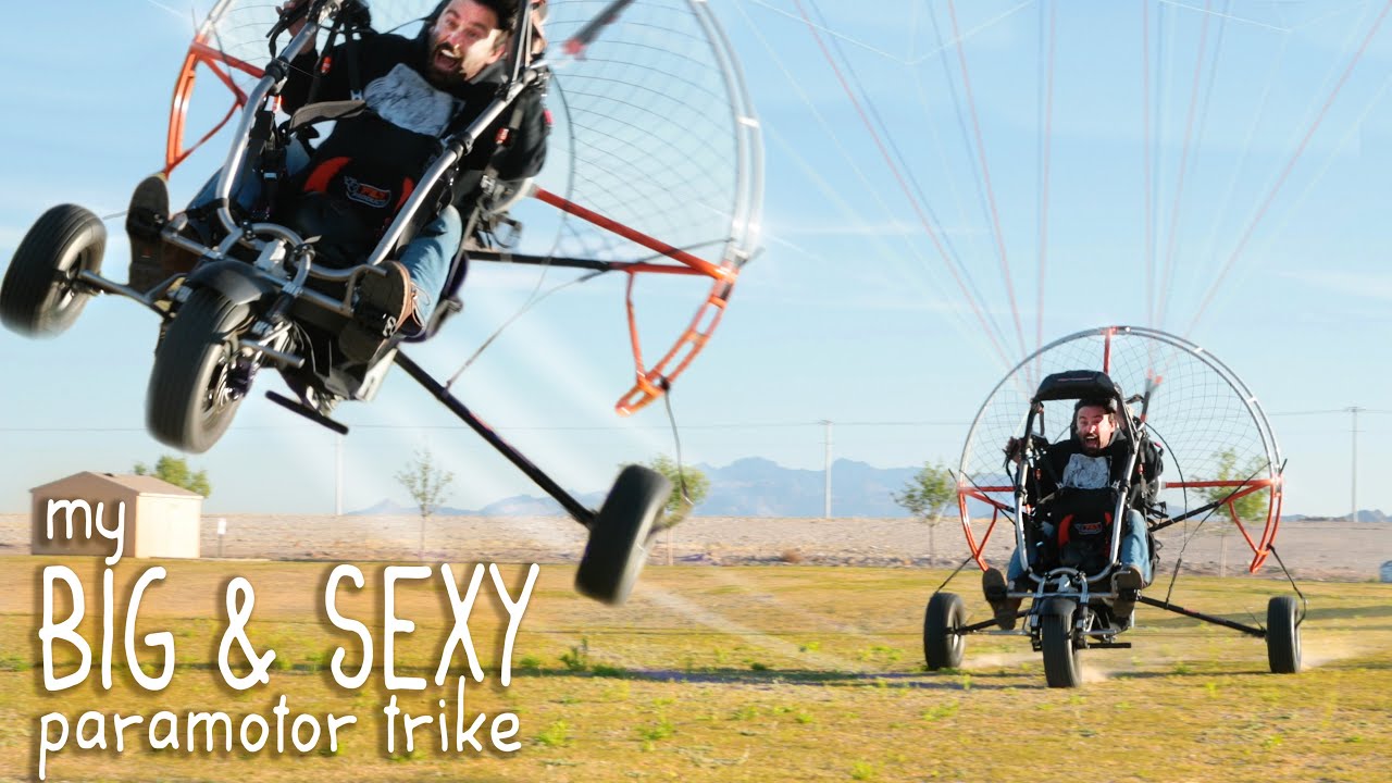 A Big Fat Review of my Paramotor Trike