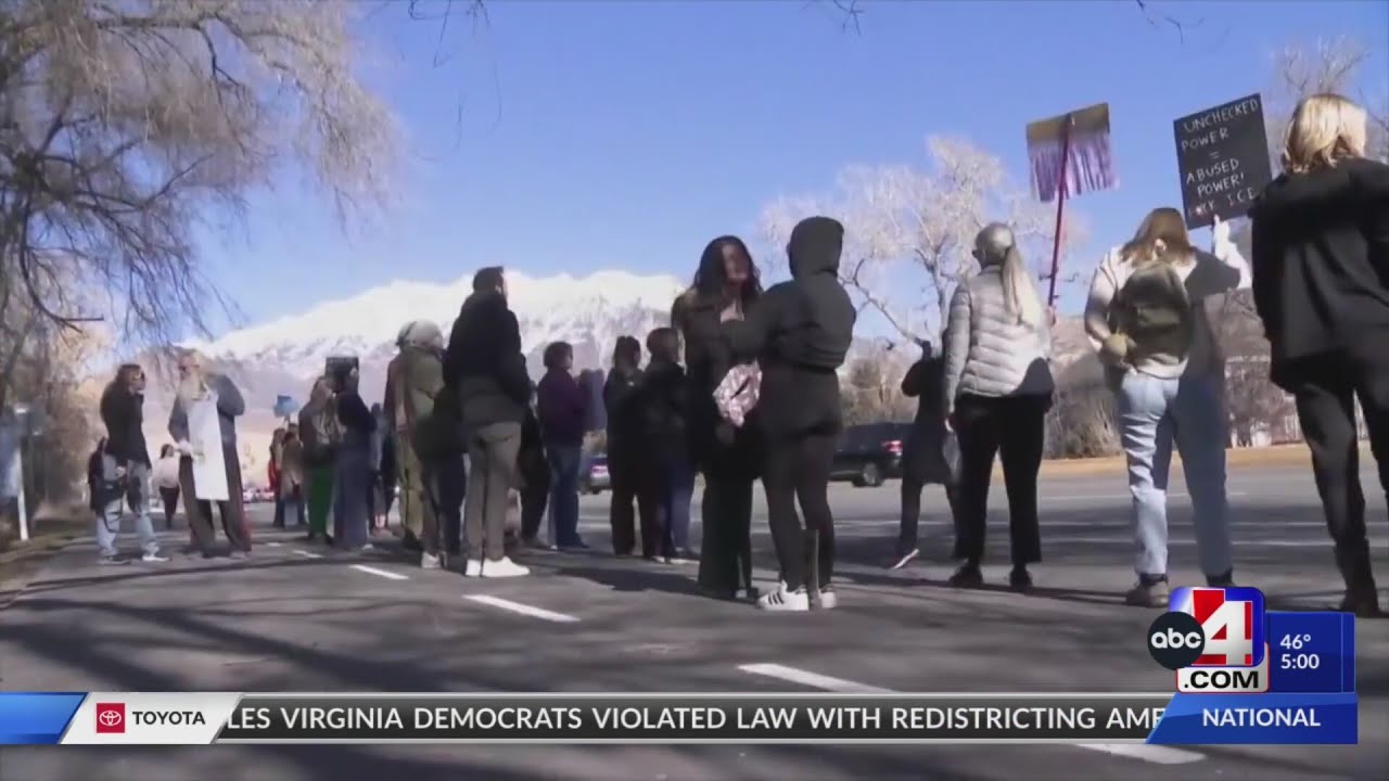 Anti-Ice protests continue in Utah, following fatal shooting of Alex Pretti