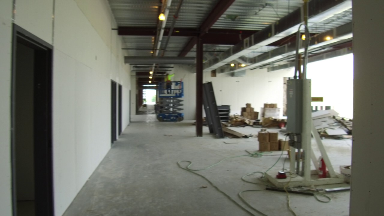 Manor ISD Sr. High School - Area A&B 2nd floor walk-through on 03/22/2017