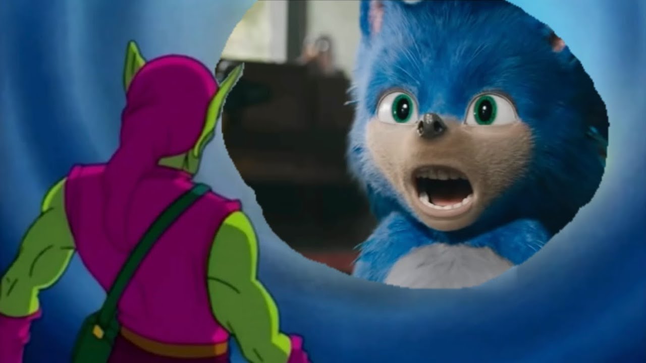 Green Goblin Watches the Original Sonic Movie Design Forever in Limbo