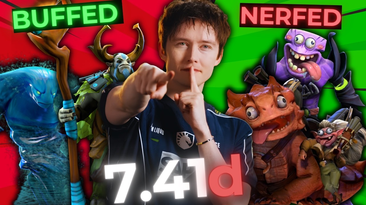 Вышло обновление 7.41d! Значительные изменения в характеристиках героев &mdash; обновление Dota 2.