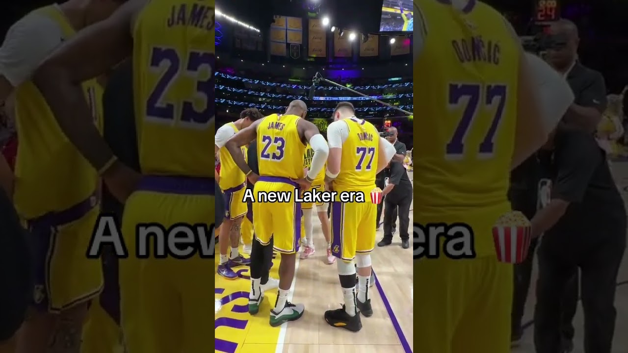 A new Lakers era 🍿
