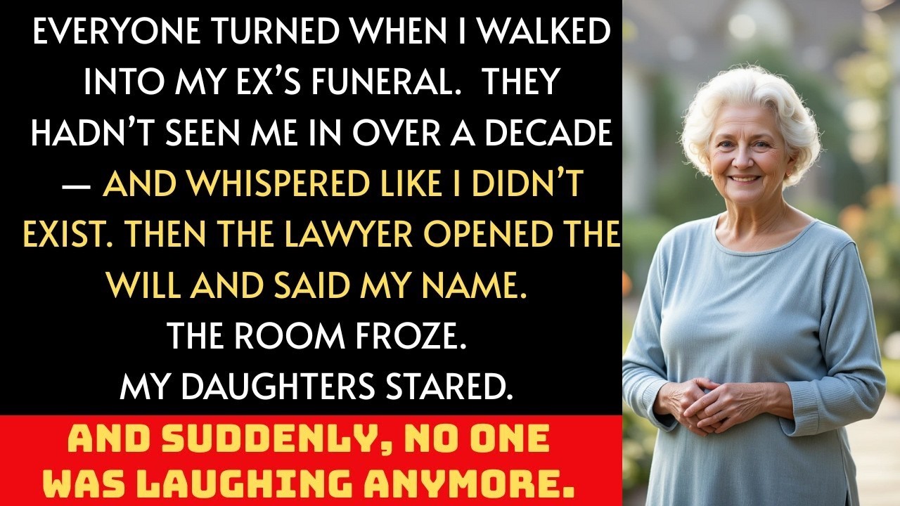 They laughed at me at my exs funeral until the lawyer said my name and the room went silent