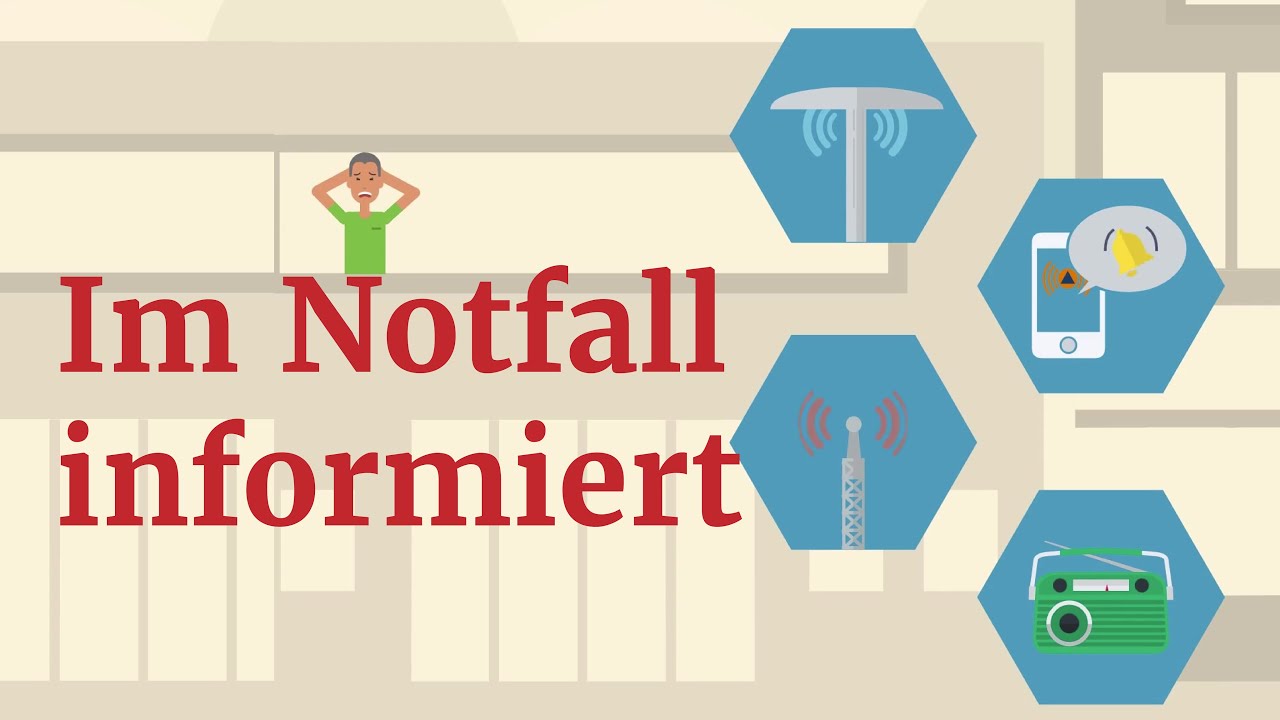 Notfallvorsorge: Wie Du im Notfall informiert bleibst!