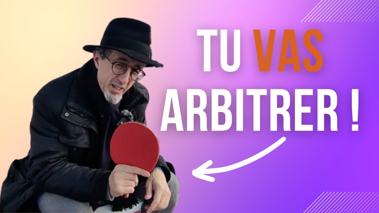 🏓 Arbitrer 👀 au tennis de table - Suite et fin du cauchemar 🤠 avant d'aller jouer.