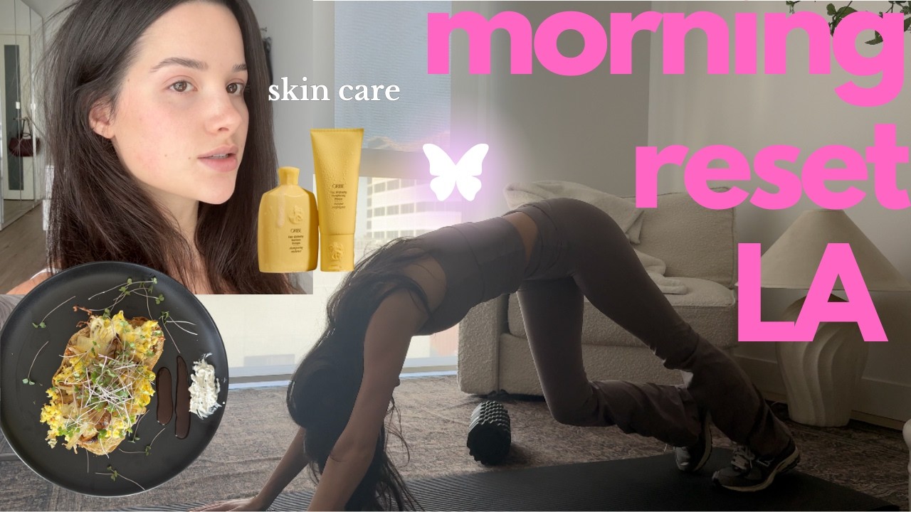 My current morning reset routine | gym, favorite products, clean habits