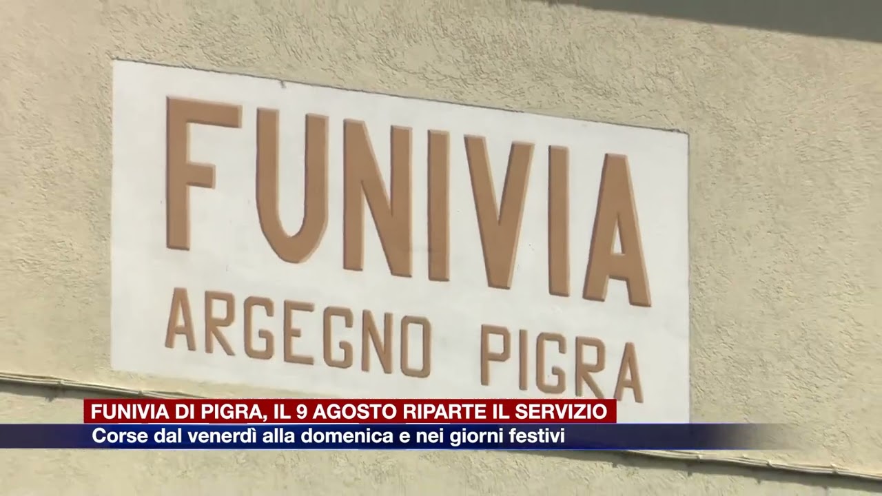 Etg - Funivia di Pigra, il 9 agosto riparte il servizio. Corse nel weekend e nei giorni festivi