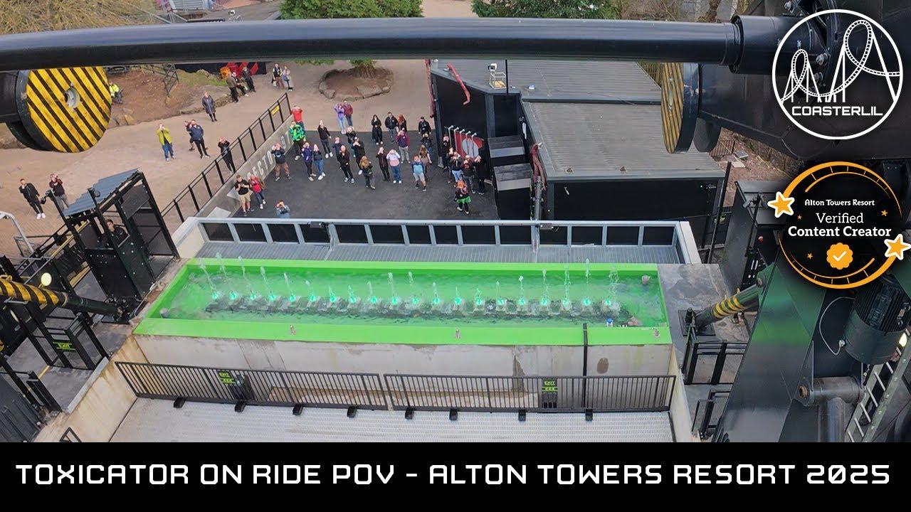 Toxicator On Ride POV - Verified Alton Towers Content Creator