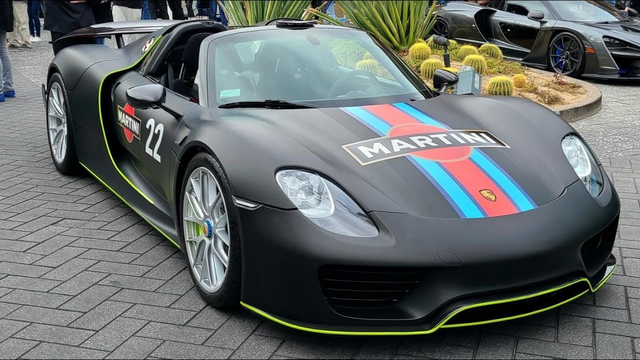 Porsche 918 Spyder with $50K Rims | Weissach Package + Martini Livery (Full 4K)