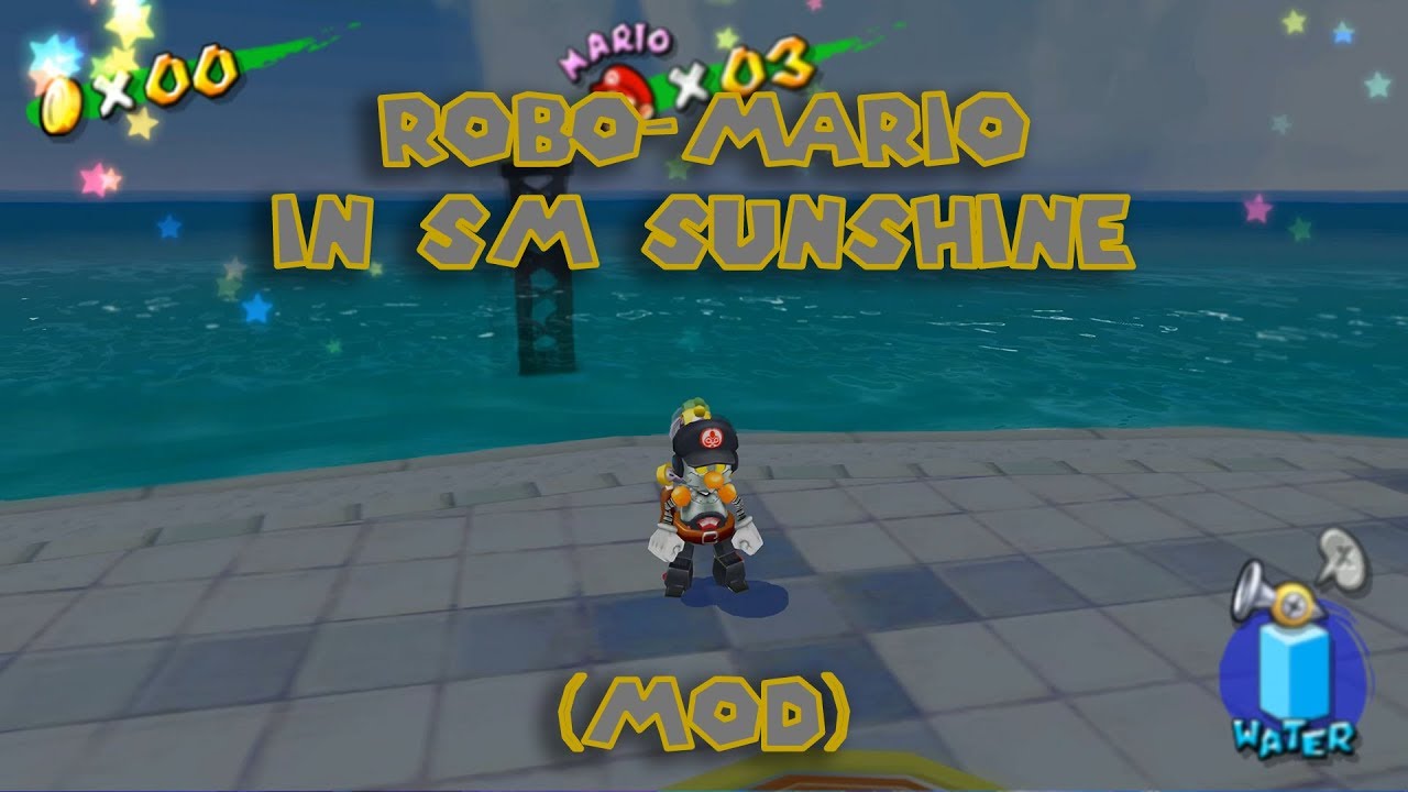 Robo-Mario In Super Mario Sunshine