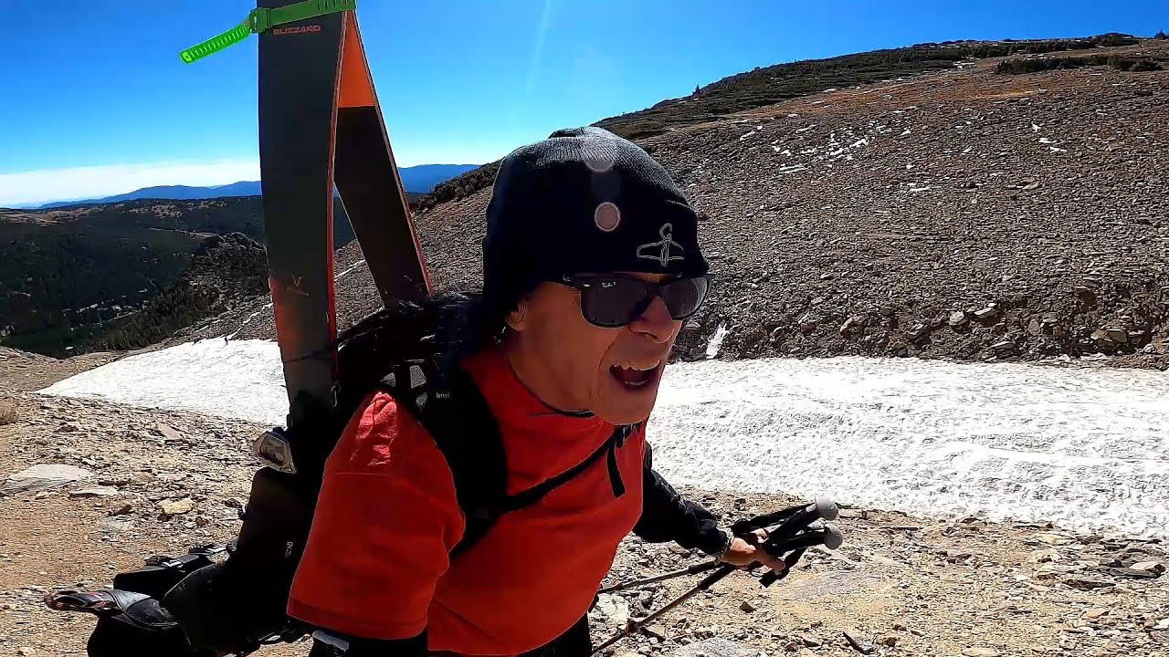 SYLVESTER SKIS SAINT MARY'S GLACIER, OCTOBER 25, 2025