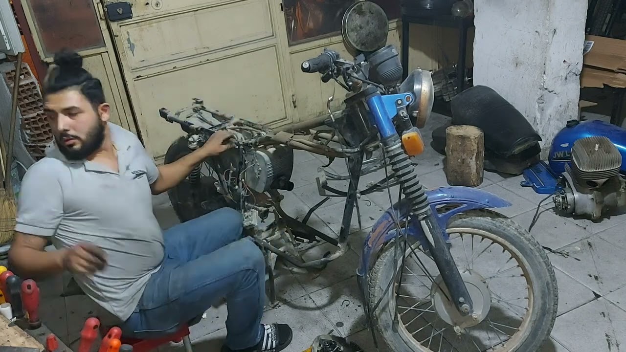 Jawa Laser 93 Model Sıfırdan Restorasyon Projemiz Part I