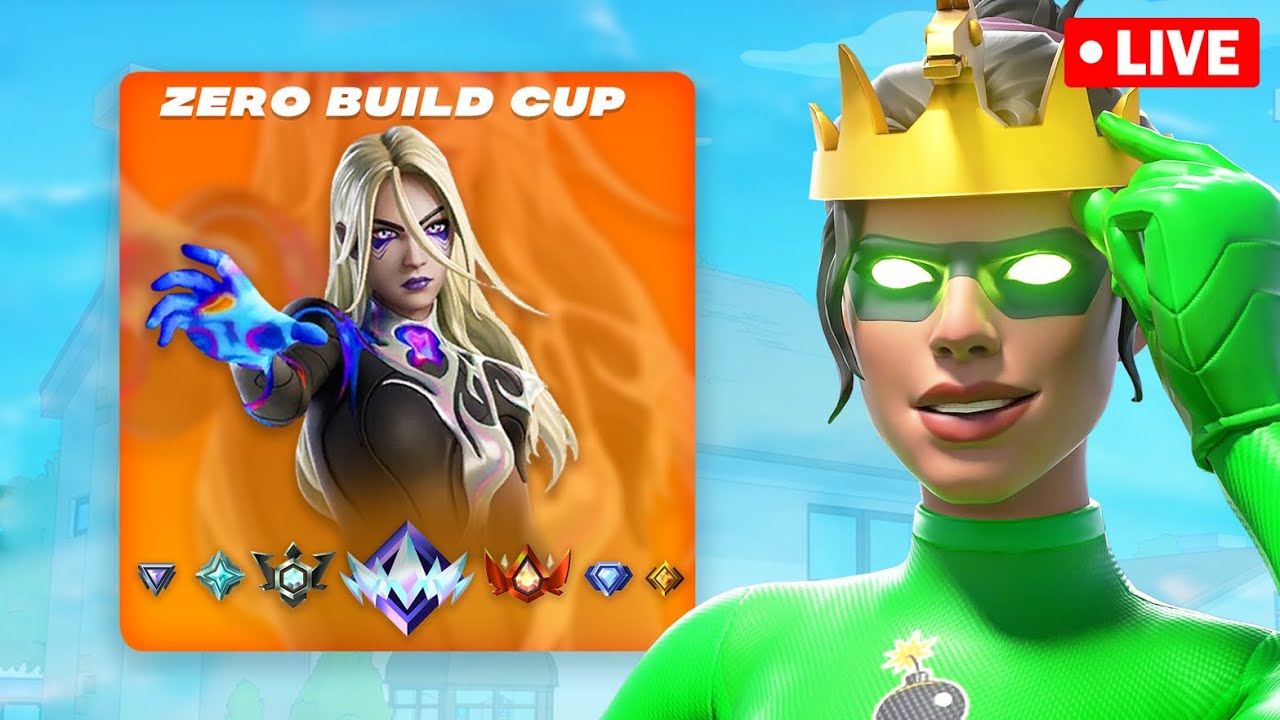 RANKED ZERO BUILD TOURNAMENTS ARE BACK!