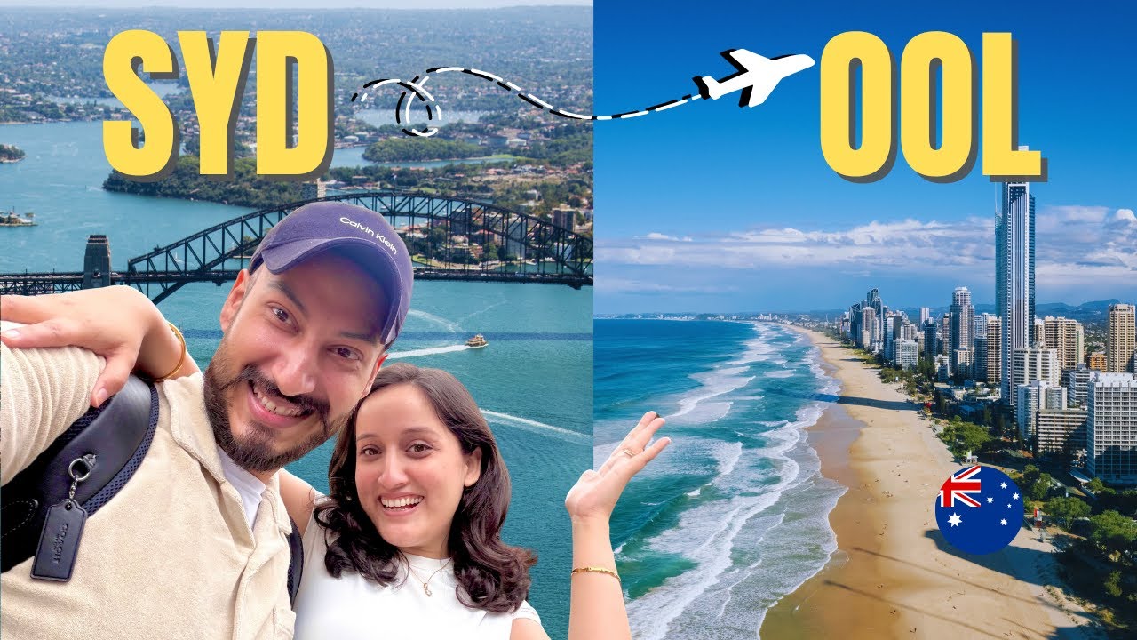✈️ Sydney to Gold Coast | Our Final Stop in Australia 🇦🇺