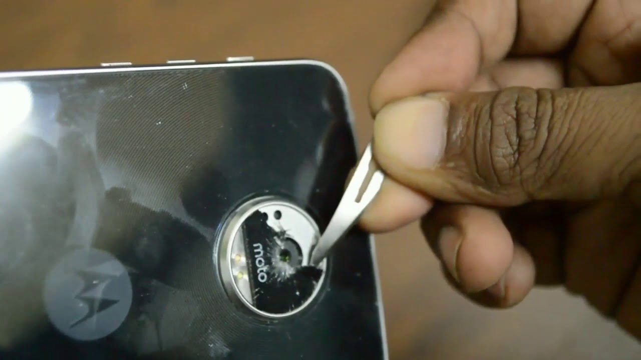 Moto z play camera lens replacement