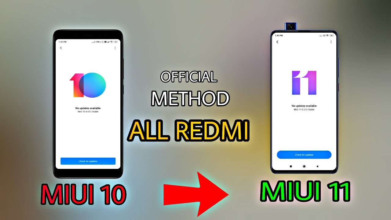 How To Install MIUI 11 from MIUI 10 [ Choose Update Method ]