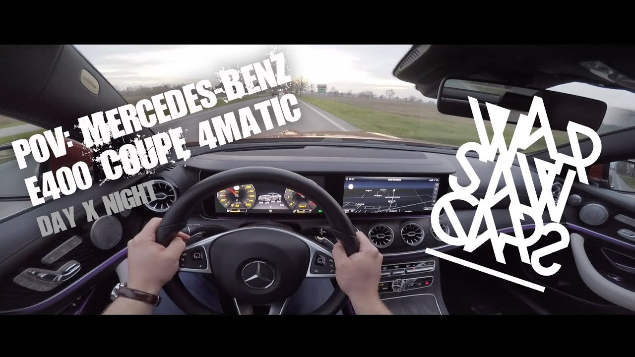 POV: Mercedes-Benz E400 Coupe - Test Drive - WarsawCars