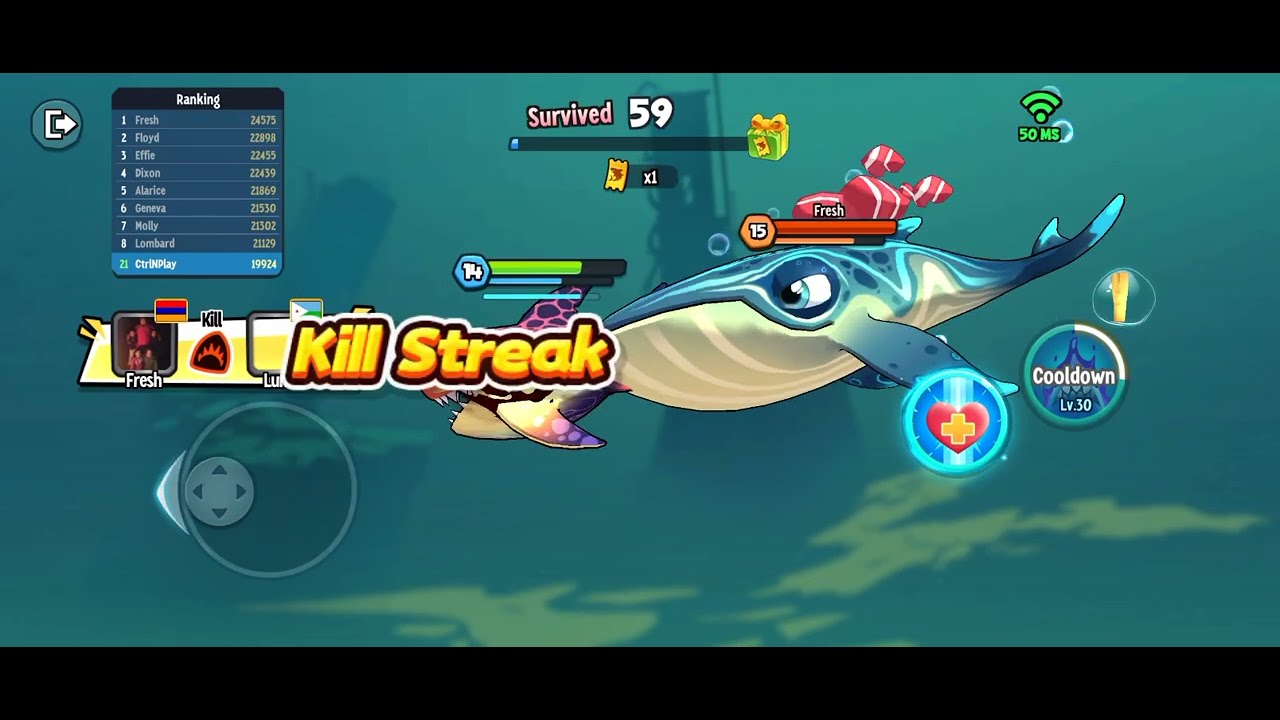 Fishdom 🐠Video [60.1] Hungry Fishs Gameplay | Ads Mini Games New Update 2025 