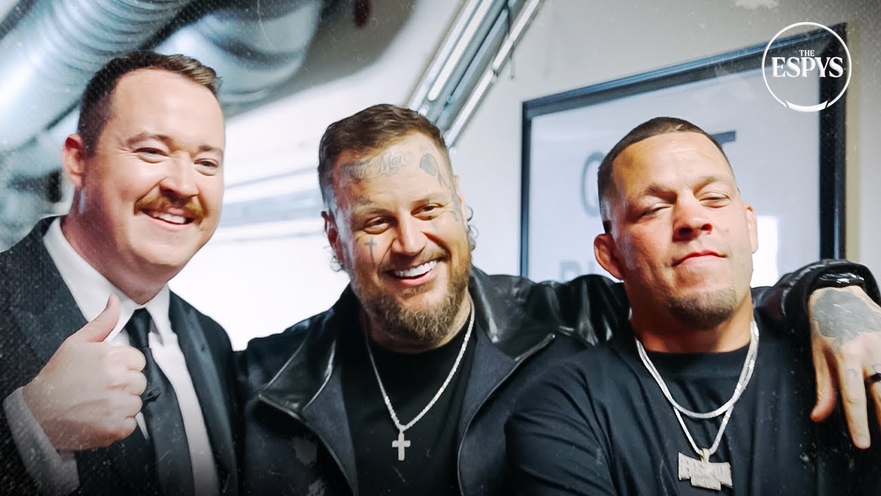 Nate Diaz Unfiltered at the 2025 ESPYS