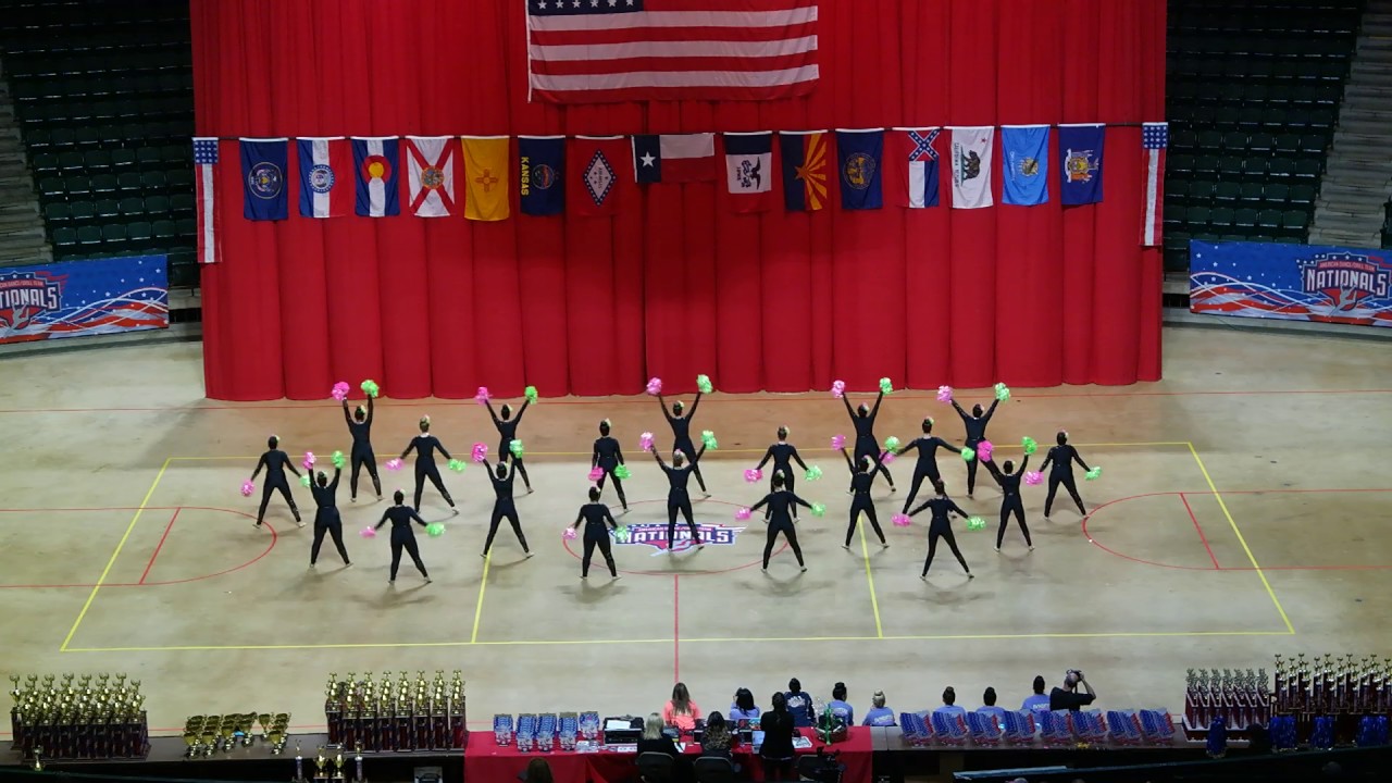 Sachse High School Swingsters Team Pom at ADTS Nationals 2017