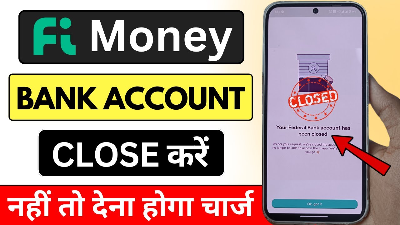 Fi Money Bank Account Close Kaise Kare | How to Close Fi Money Account | Fi Bank Account Closing 🛑