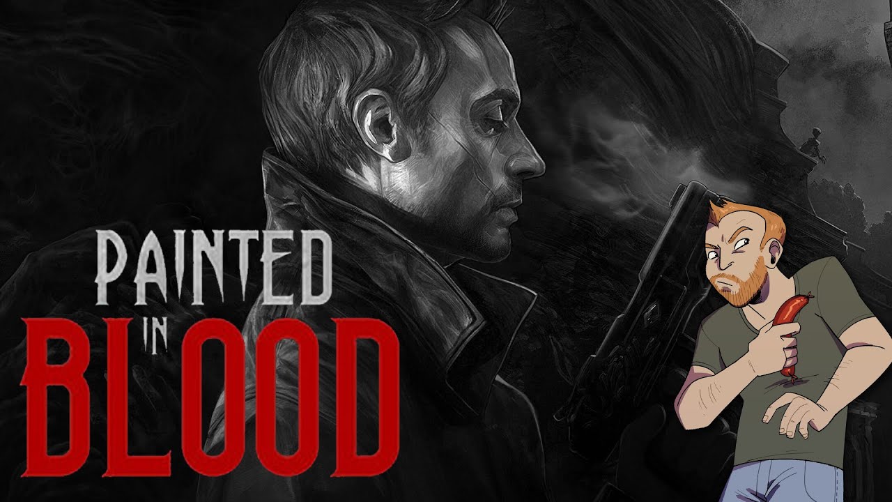 What Even Is Painted In Blood PC Gameplay? - SAUSAGE FINGER PAINTING!