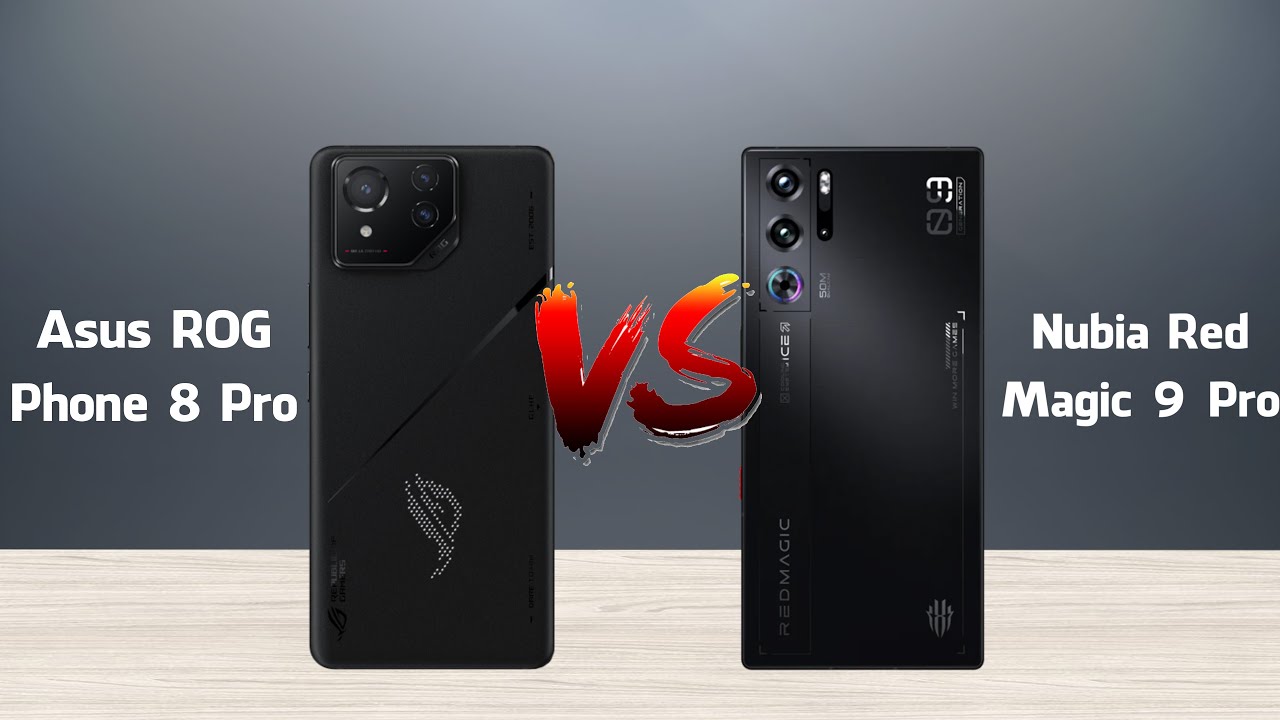 Asus ROG Phone 8 Pro vs ZTE nubia Red Magic 9 Pro | Full Specification Comparison