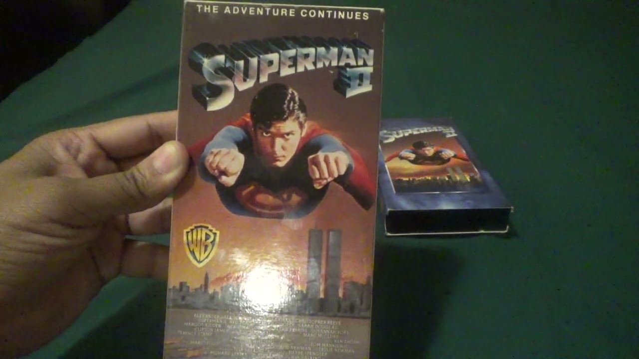 Three Different Versions Of Superman II VHS 60fps