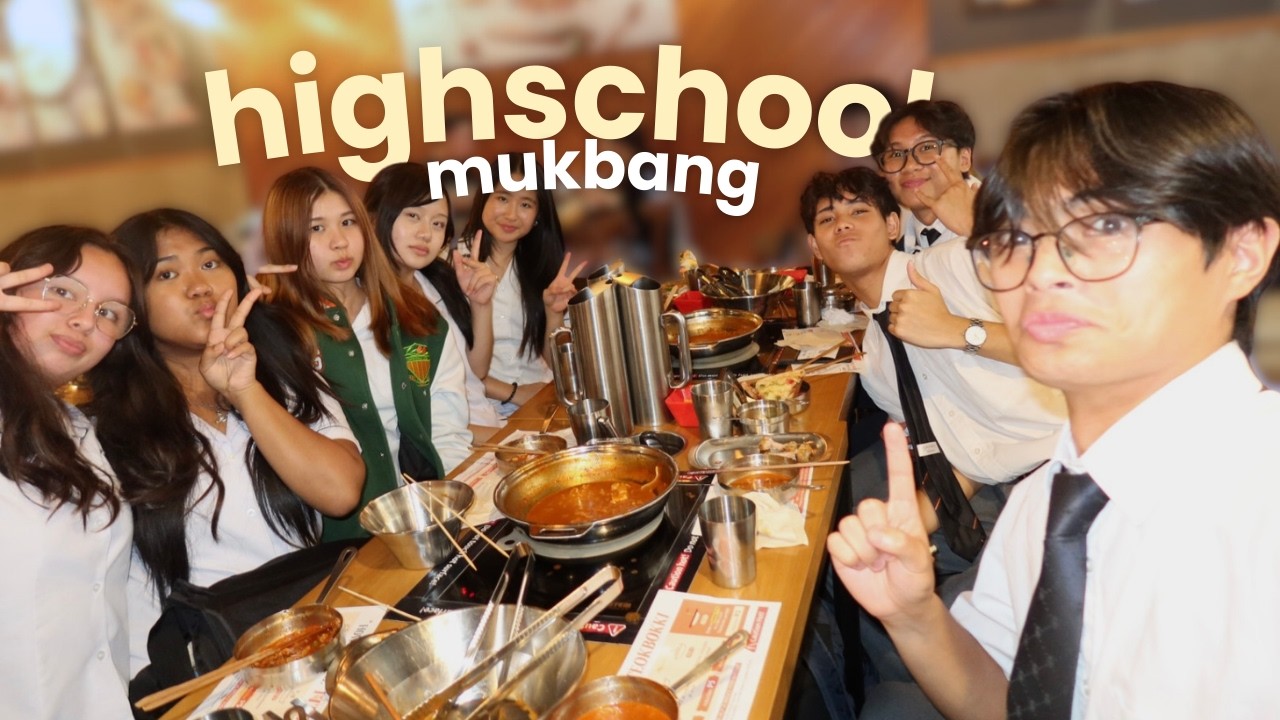 Highschool MUKBANG hangout in SYDNEY AUSTRALIA