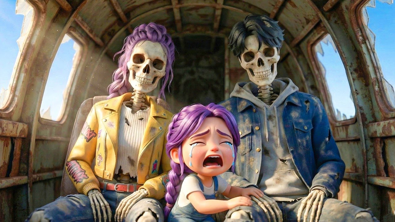 Little Rumi Can Rescue Rumi & Jinu From the Skeletons Magic 💀✨ #kpopdemonhunters