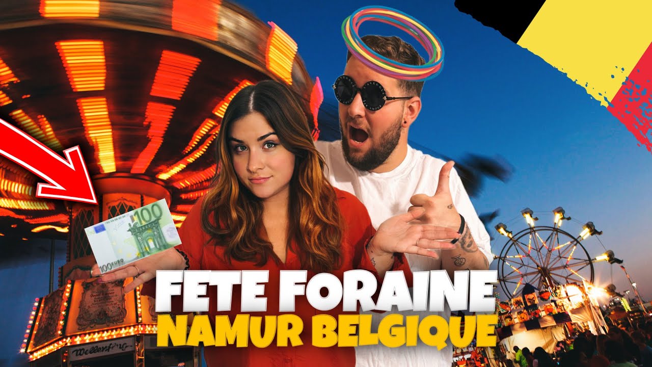 ON GAGNE SUR TOUT LES STANDS DE LA FÊTE FORAINE DE NAMUR EN BELGIQUE (C’est incroyable)