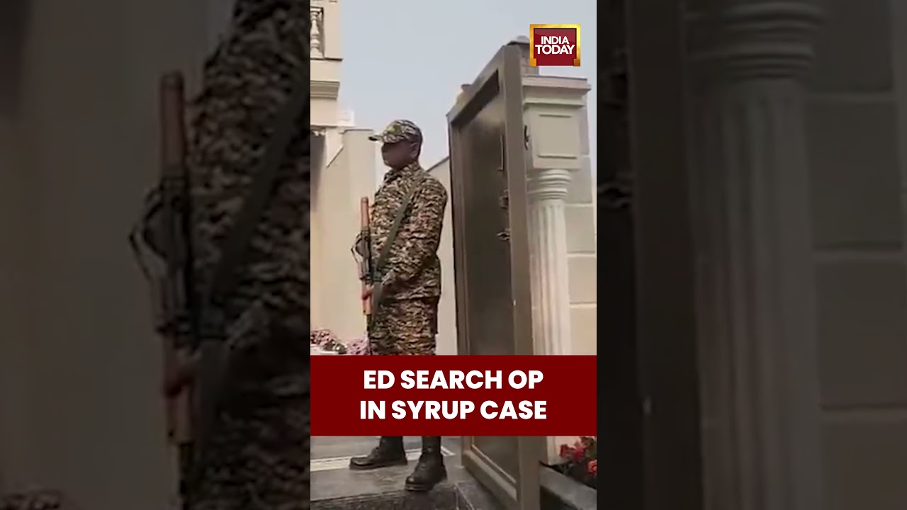 ED Search Op In Syrup Case | #shorts #searchoperation #enforcementdirectorate #syrup #lucknow #up