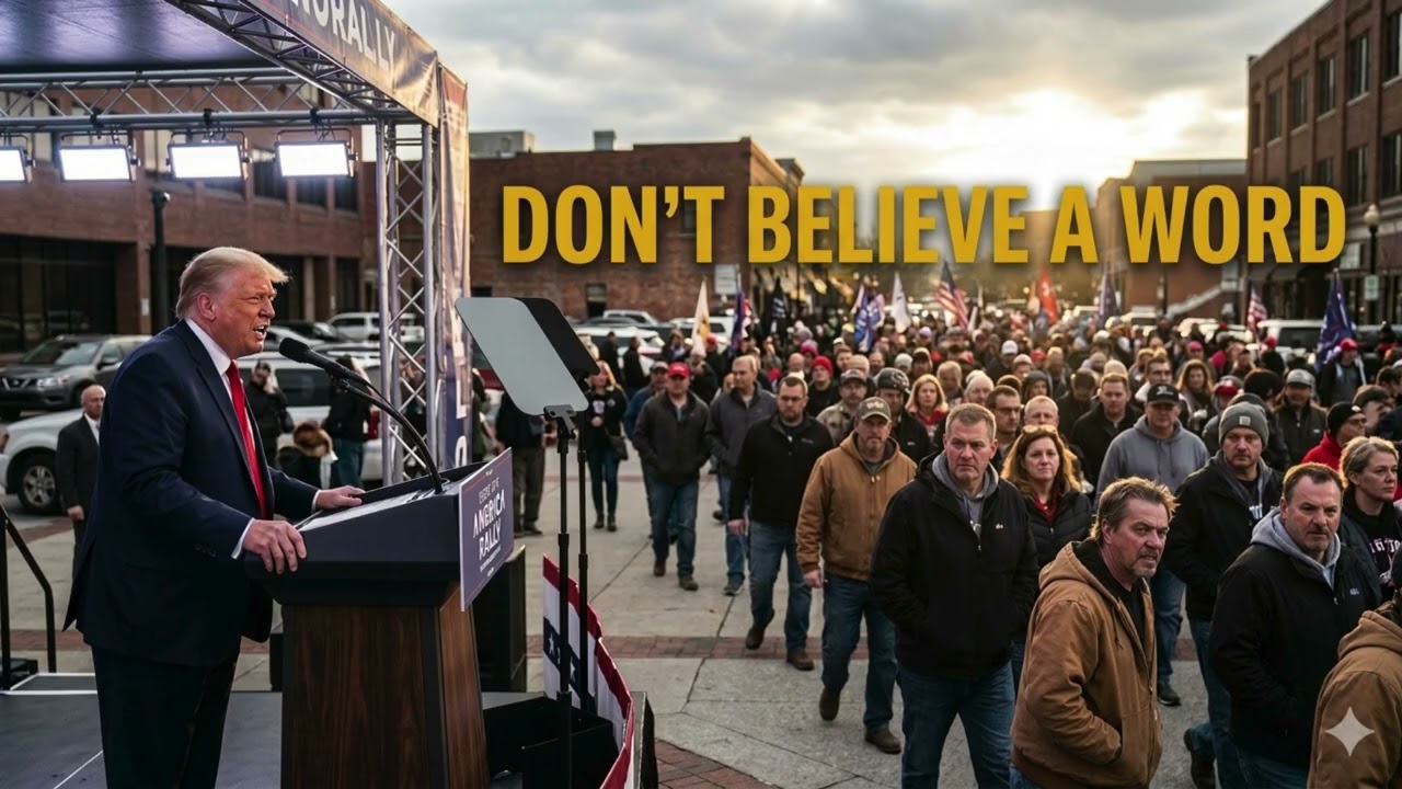 Don&rsquo;t Believe a Word &ndash; Modern Folk Protest Song Against Trump & MAGA