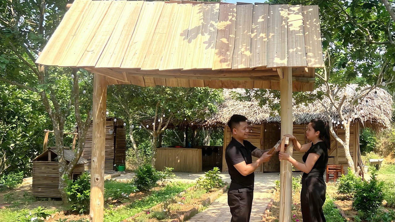 CEO John helps poor girl Tieu Hoa rebuild her farm to improve her.