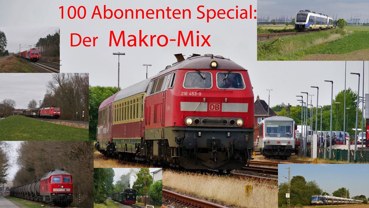 100 Abonnenten Special (1/3: Trainspotting): Der Makromix