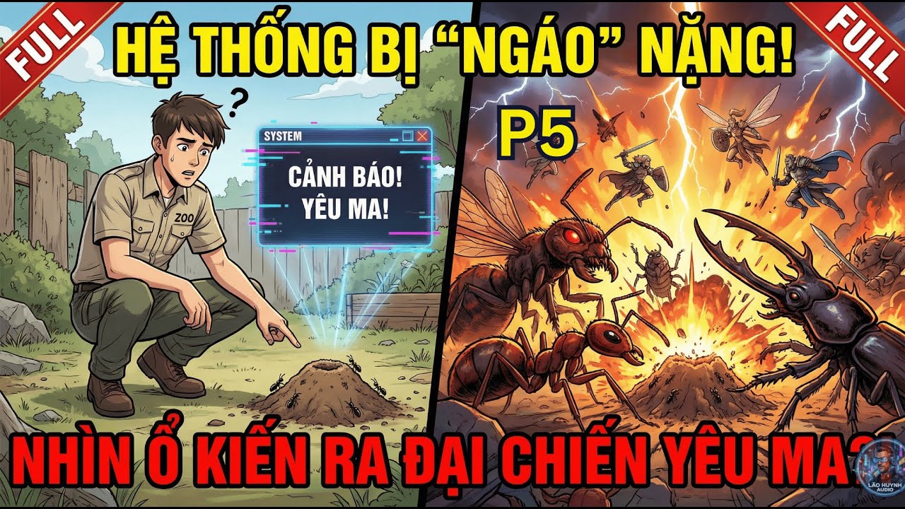 Phần 5 | Hệ Thống Bị Ảo Đá Nhìn Ổ Kiến Đánh Nhau Tưởng Đại Chiến Yêu Ma!