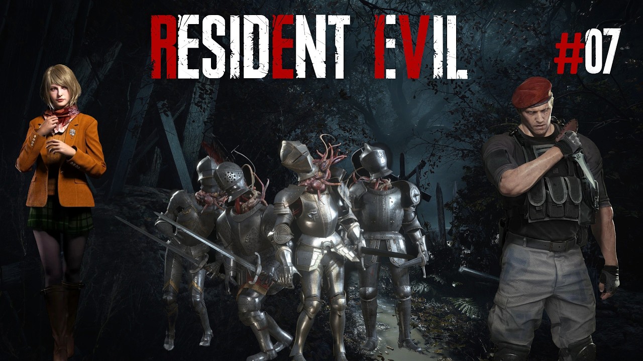 DIE RÜSTUNGEN BEWEGEN SICH??? | RE4 (Veteran) #07