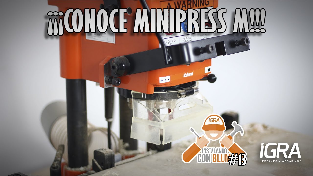 INSTALANDO CON BLUM #13 ¡¡¡CONOCE MINIPRESS M!!!